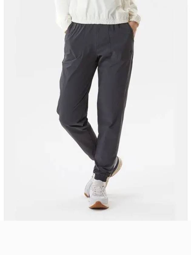 Women s Regular Fit Jogger Pants Charcoal Gray SP322TPT73 - DESCENTE - BALAAN 1