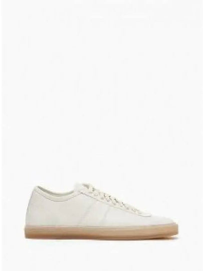 Linoleum Leather Low-Top Sneakers White - LEMAIRE - BALAAN 2