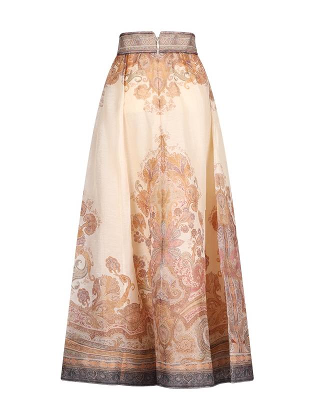 ILLUSTRATION MIDI SKIRT - ZIMMERMANN - BALAAN 2