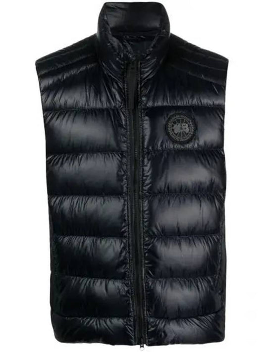 Men's Crofton Down Padded Vest Black - CANADA GOOSE - BALAAN 2