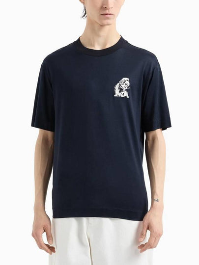 Emporio Armani T-Shirts And Polos Blue - EMPORIO ARMANI - BALAAN 2