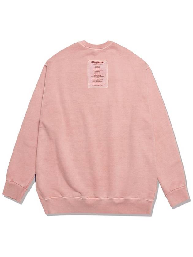 PIGMENT HEAVY COTTON LABEL ART Pigment sweatshirt INDIPK - ICONOGRAPHY - BALAAN 6