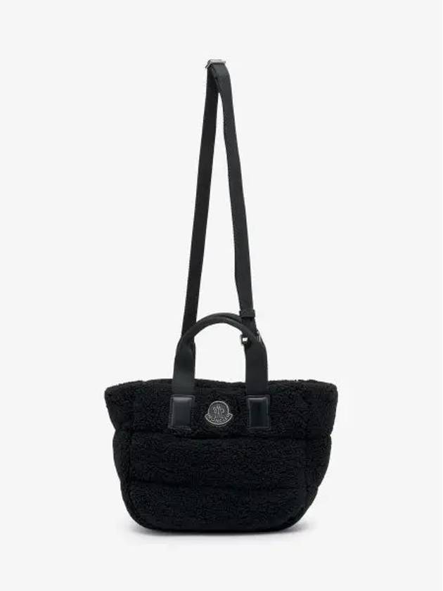 Mini Caradok Furry Tote Bag Black J20935L00016M3189999 - MONCLER - BALAAN 2