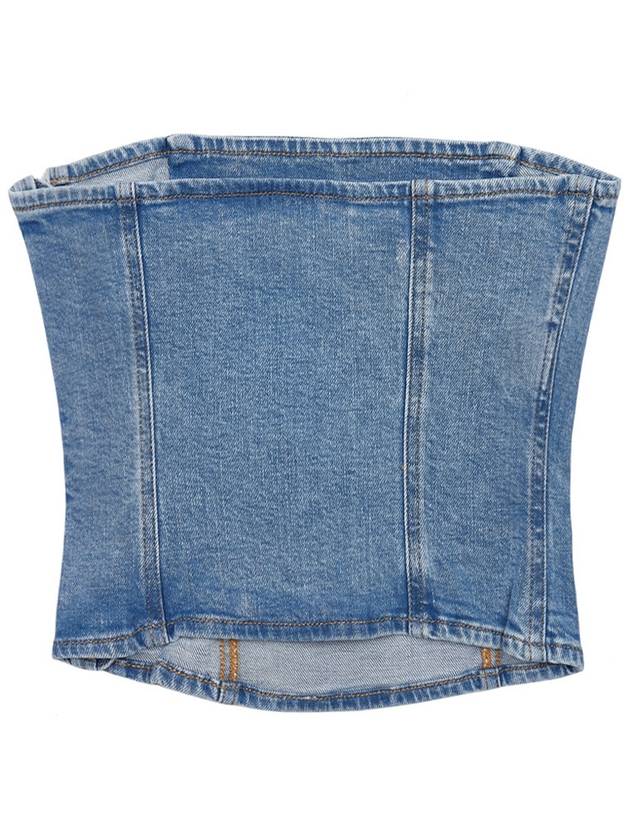 De-Ville Denim Sleeveless Light Blue - DIESEL - BALAAN 3