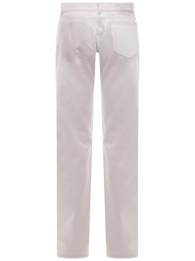 Denim Straight Pants S50LA0216 S30857961 WHITE - MAISON MARGIELA - BALAAN 3