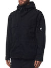 Taylon-P Zip Up Hoodie Black - CP COMPANY - BALAAN 2