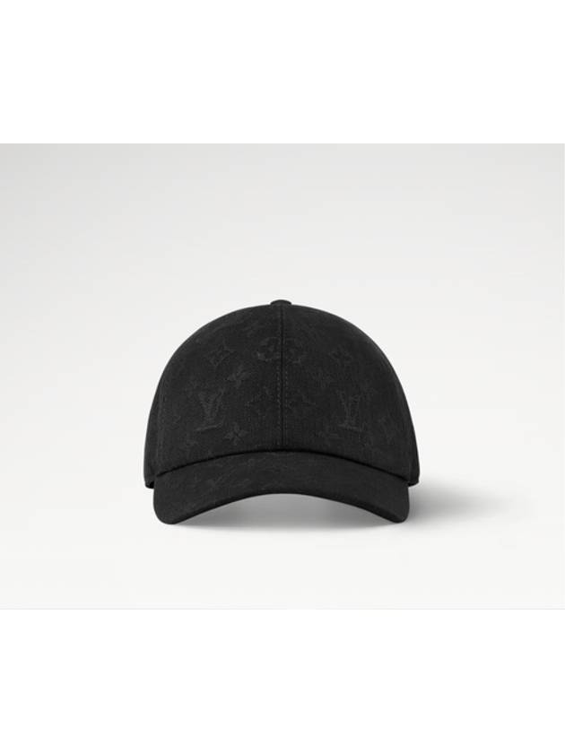 Monogram Essential Ball Cap Black - LOUIS VUITTON - BALAAN 3