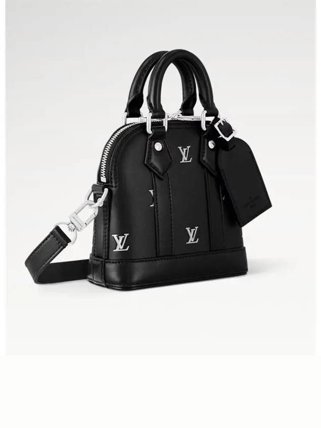 Nano Alma Cross Bag Black - LOUIS VUITTON - BALAAN 4