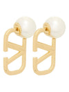 V Logo Signature Women s Earrings J0H22DHC 0O3 - VALENTINO - BALAAN 2