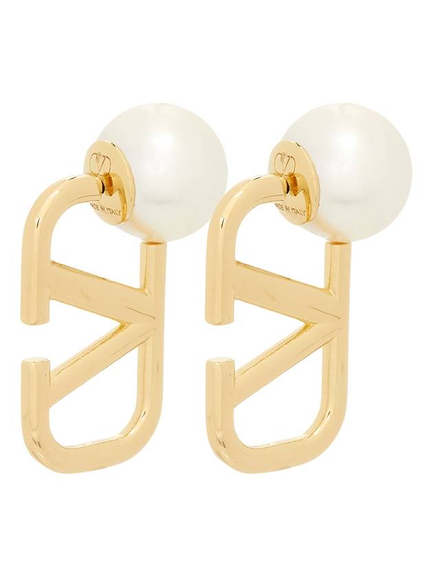 V Logo Signature Women s Earrings J0H22DHC 0O3 - VALENTINO - BALAAN 2