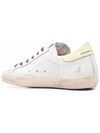 Women's Glitter Yellow Tab Superstar Sneakers White - GOLDEN GOOSE - BALAAN 4