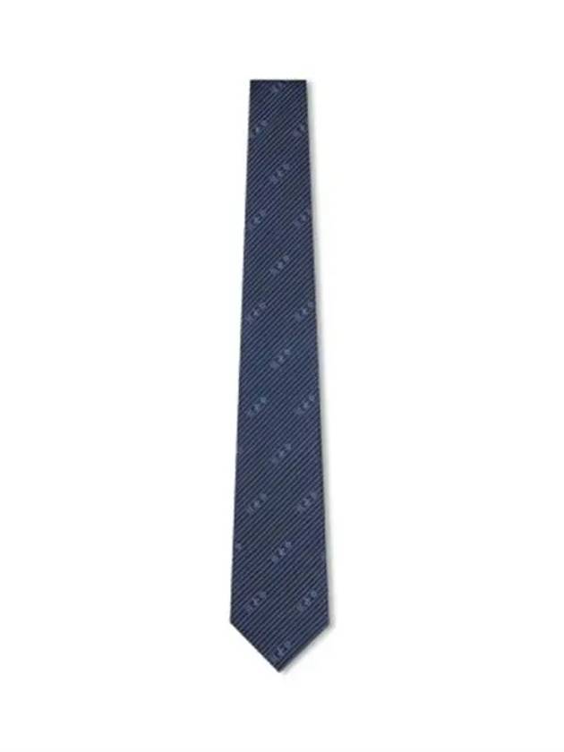 Monogram Diagonal Tie Navy - LOUIS VUITTON - BALAAN 2