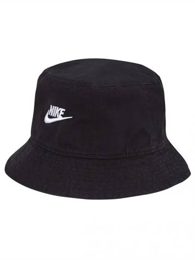 Apex Futura Washed Bucket Hat Black - NIKE - BALAAN 2