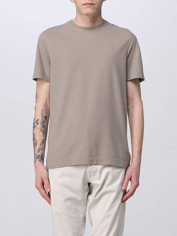 T-shirt basic Zanone di cotone - ZANONE - BALAAN 1