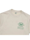 NY Racquet Club Short Sleeve T-Shirt Cream - SPORTY & RICH - BALAAN 4