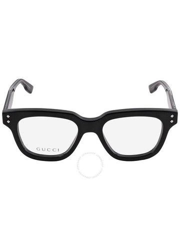 Gucci Demo Square Men's Eyeglasses GG1219O 001 50 - GUCCI - BALAAN 1