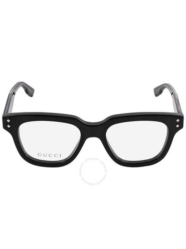 Gucci Demo Square Men's Eyeglasses GG1219O 001 50 - GUCCI - BALAAN 1