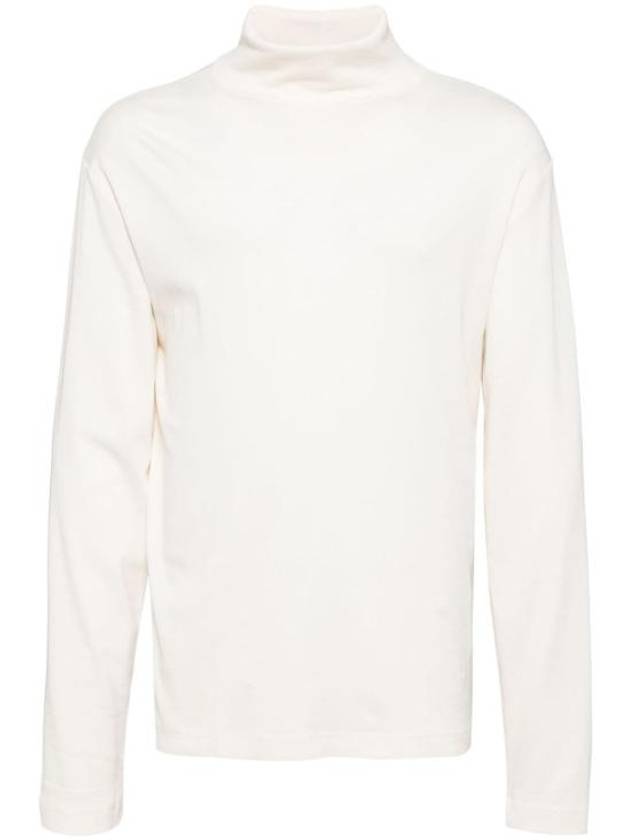 Cotton Long Sleeve Turtleneck Cream - LEMAIRE - BALAAN 2