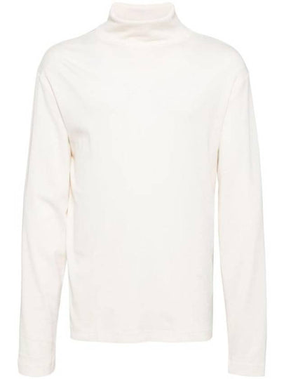 Cotton Long Sleeve Turtleneck Cream - LEMAIRE - BALAAN 2