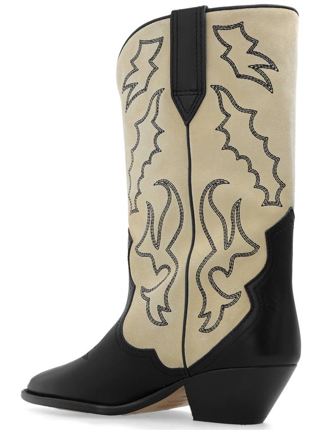 Isabel Marant ‘Duerto’ Cowboy Boots, Women's, Cream - ISABEL MARANT - BALAAN 5