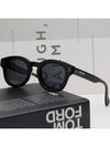 Sunglasses KZ40163I 01A round black horn rim - KENZO - BALAAN 2