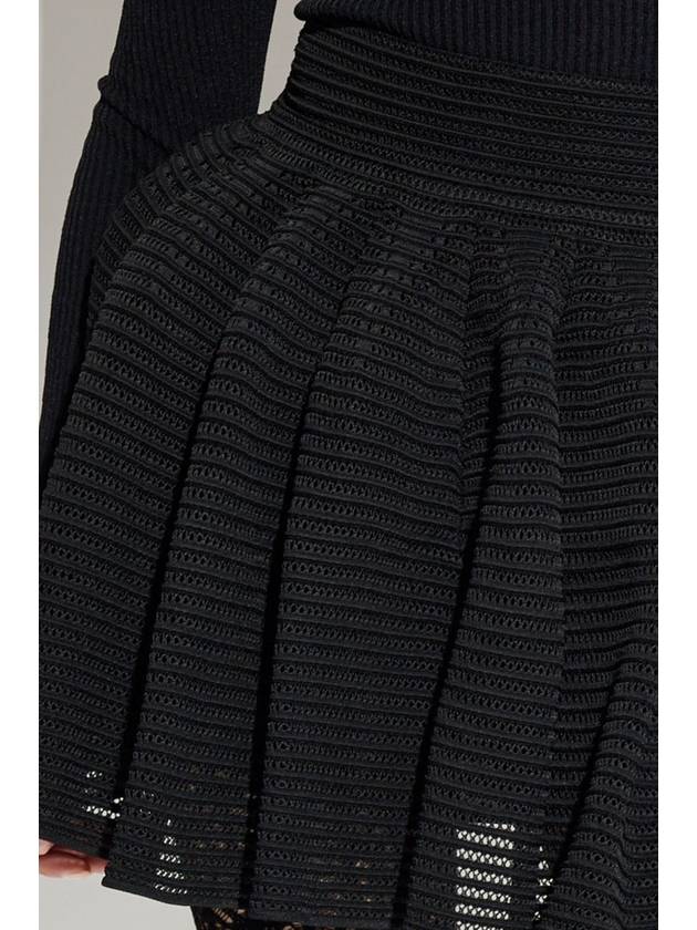 Alaïa Two-layer Skirt, Women's, Black - ALAIA - BALAAN 5