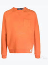 Pocket Patch Sweatshirt Orange - POLO RALPH LAUREN - BALAAN 2