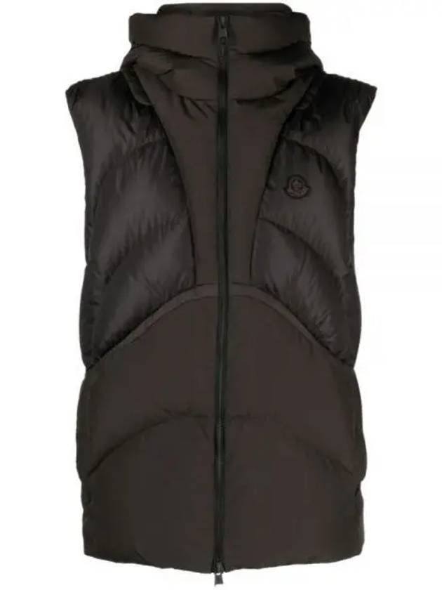 Odon Down Vest Brown - MONCLER - BALAAN 2