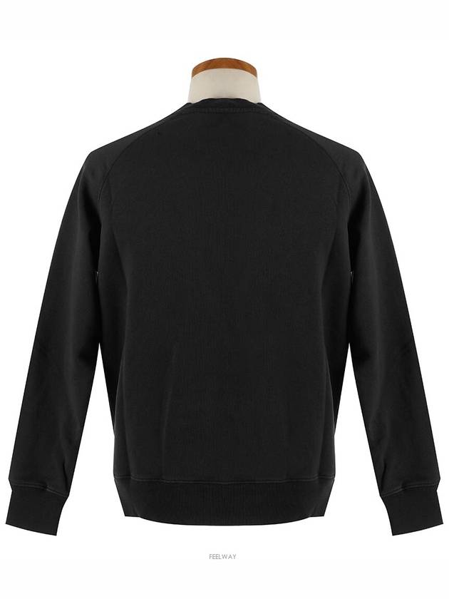 Chillax Fox Patch Classic Sweatshirt Black - MAISON KITSUNE - BALAAN 4