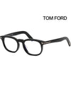 Blue light blocking glasses frame TF5930DB 001 square Asian fit horn rim - TOM FORD - BALAAN 1