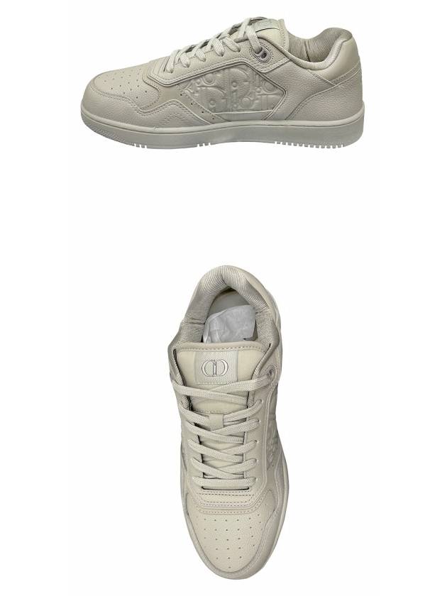 B27 Oblique Detail Low Top Sneakers Beige - DIOR - BALAAN 5