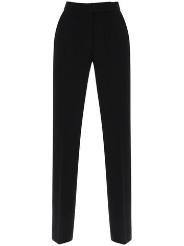 straight leg pants in crepe cady - TORY BURCH - BALAAN 1