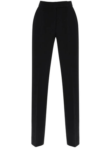 straight leg pants in crepe cady - TORY BURCH - BALAAN 1