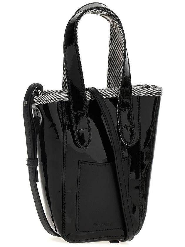 Anchor Patch Mini Belt Tote Bag Black - JW ANDERSON - BALAAN 3