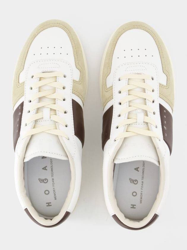 H668 Sneakers - Hogan - Leather - White - HOGAN - BALAAN 4