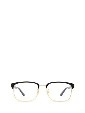 Eyewear Demo Square Eyeglasses Black - GUCCI - BALAAN 1