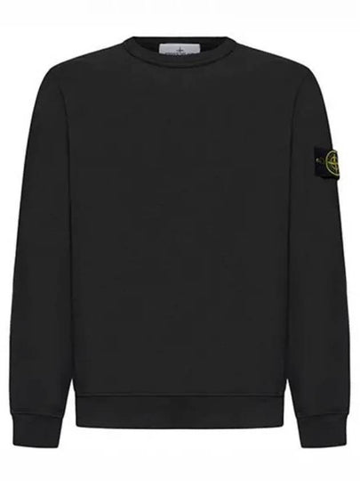 Wappen Patch Crew Neck Cotton Sweatshirt Lead Grey - STONE ISLAND - BALAAN 2