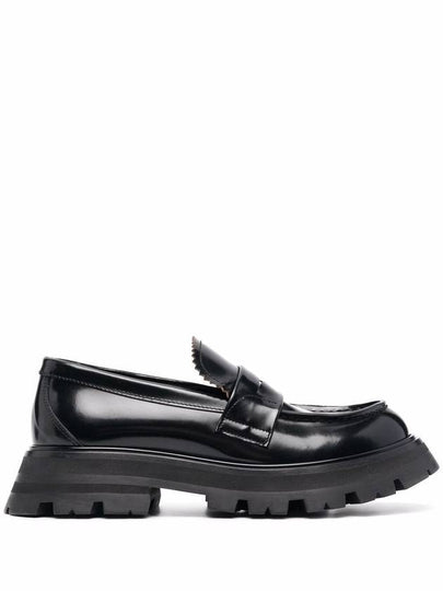 Chunky Sole Wonder Loafers Black - ALEXANDER MCQUEEN - BALAAN 2