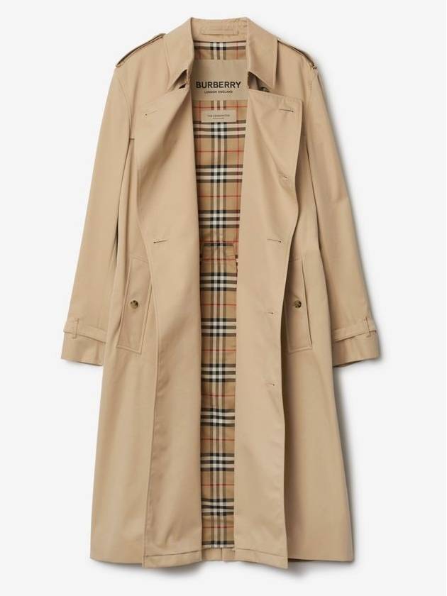 Long Kensington Heritage Trench Coat Honey - BURBERRY - BALAAN 3