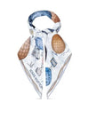 Up And Away Square 90 Scarf Light Blue - LOUIS VUITTON - BALAAN 4