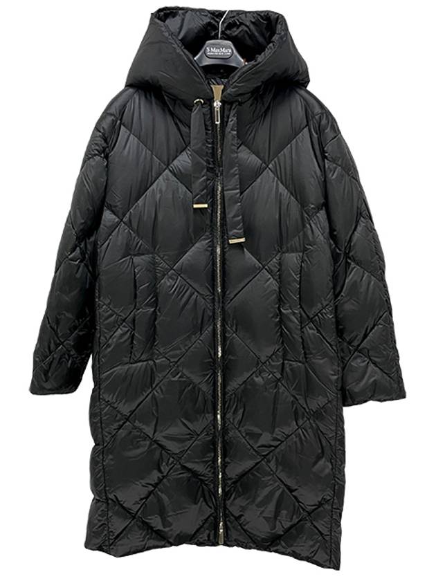 The Cube TREFE down padded coat dark gray 078 - MAX MARA - BALAAN 2