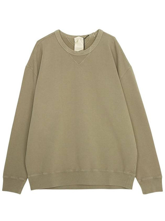 Men's Brushed Sweatshirt Khaki 22CTCUF03149 A06455 359 - TEN C - BALAAN 2