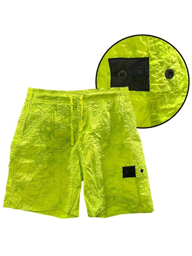 Shadow Project Hidden Badge Swim Shorts Pistachio Green - STONE ISLAND - BALAAN 2