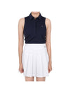 Women's Dena Sleeveless Top Navy - J.LINDEBERG - BALAAN 1