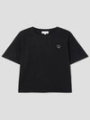 Bold Fox Head Patch Comfort Short Sleeve T-Shirt Black - MAISON KITSUNE - BALAAN 2