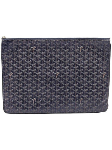 Goyard Navy Senna GM Clutch - GOYARD - BALAAN 1