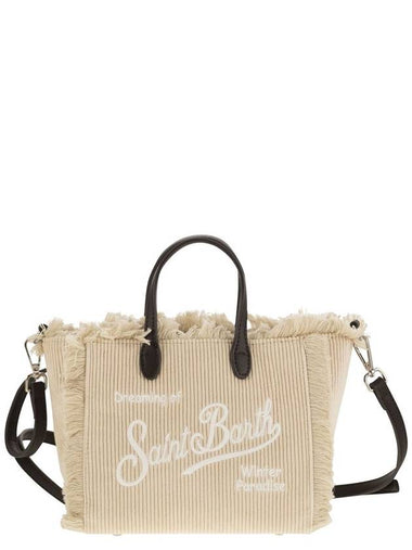 Mini Vanity bag with bangs and embroidered logo - MC 2 SAINT BARTH - BALAAN 1