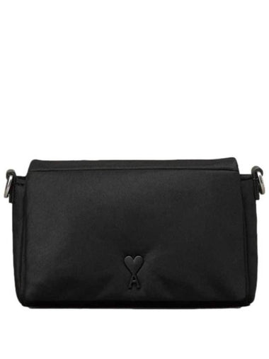 De Coeur Padded Cross Bag Black - AMI - BALAAN 1