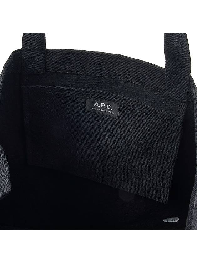 Diane Logo Tote Bag Black - A.P.C. - BALAAN 9