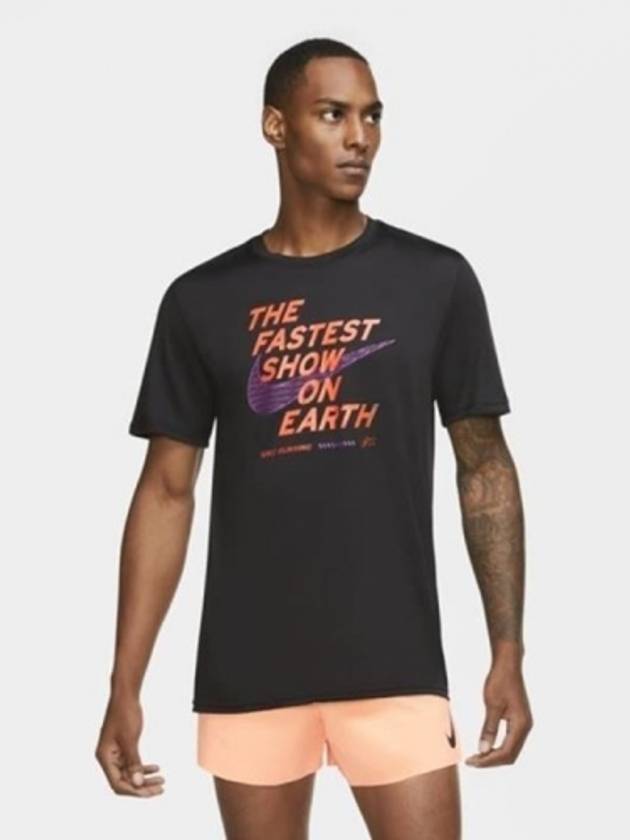 01CW0952010Dry Fit Future Fast TshirtBlack - NIKE - BALAAN 1